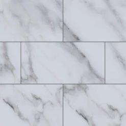 Lifeproof 12 in. W Anna Maria Marble Click Lock Luxury Vinyl Tile Flooring (23.82 sq. ft./case)