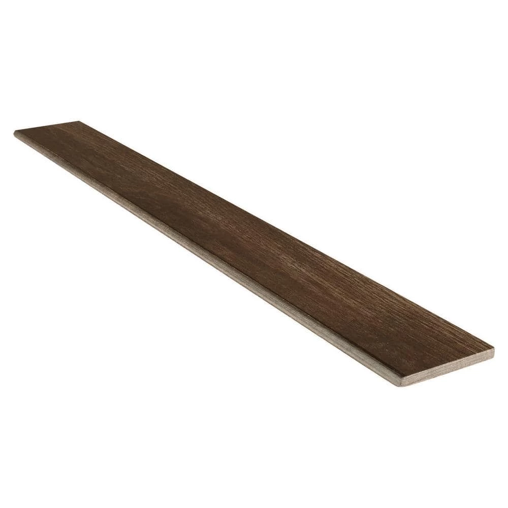Lifeproof Autumn Wood 3 in. x 24 in. Glazed Porcelain Bullnose Floor and Wall Tile (0.48 sq. ft. / piece) 2 Lifeproof Autumn Wood 3 in. x 24 in. Glazed Porcelain Bullnose Floor and Wall Tile (0.48 sq. ft. / piece) - Image 2