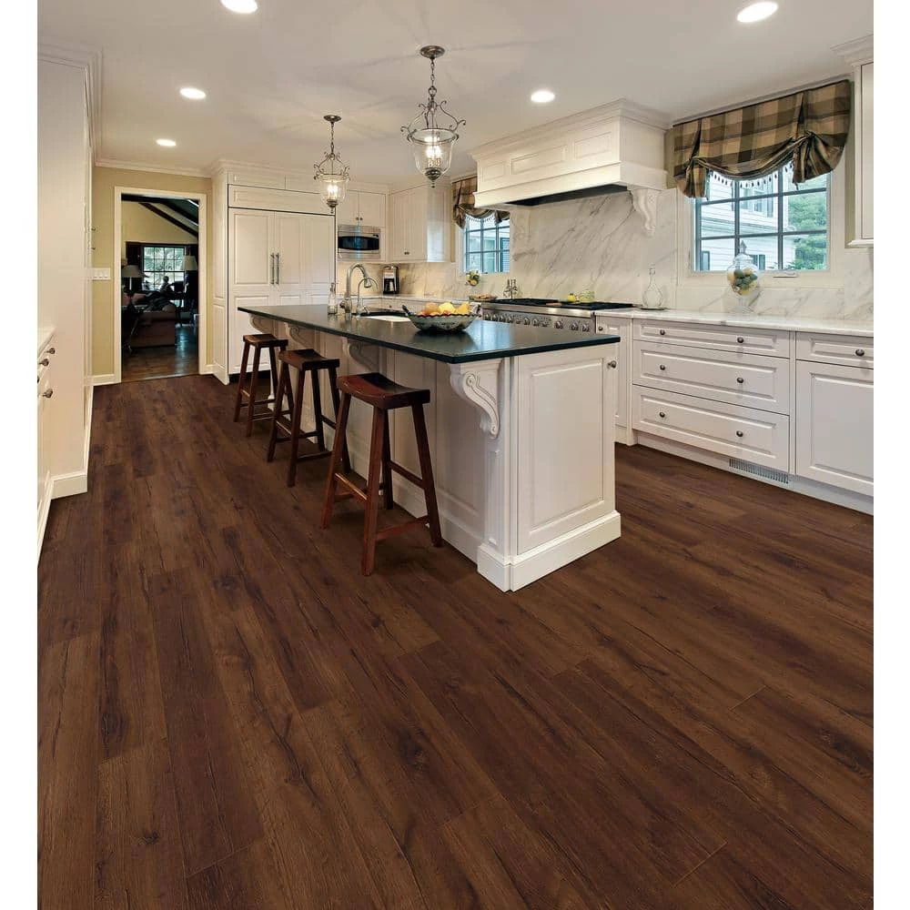 Lifeproof Bel Marin Key Oak 14 mm T x 7.56 in. W Waterproof Laminate Wood Flooring (13.29 sq. ft./Case) 2 Lifeproof Bel Marin Key Oak 14 mm T x 7.56 in. W Waterproof Laminate Wood Flooring (13.29 sq. ft./Case) - Image 2