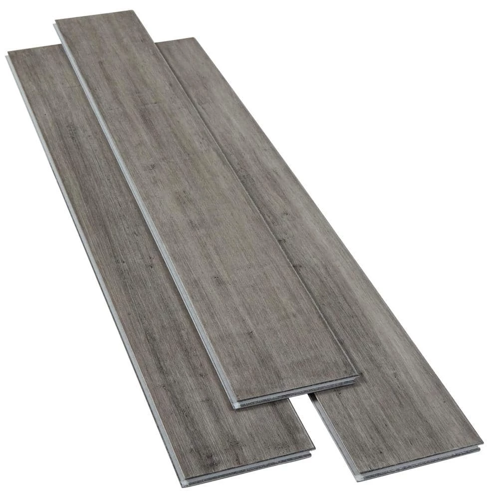 Lifeproof Berkeley 7 mm T x 5.12 in. W x 36.22 in. L Waterproof Engineered Click Bamboo Flooring (15.45 sq. ft./case) 3 Lifeproof Berkeley 7 mm T x 5.12 in. W x 36.22 in. L Waterproof Engineered Click Bamboo Flooring (15.45 sq. ft./case) - Image 3