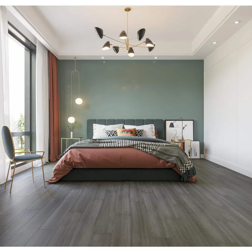 Lifeproof Berkeley 7 mm T x 5.12 in. W x 36.22 in. L Waterproof Engineered Click Bamboo Flooring (15.45 sq. ft./case) 6 Lifeproof Berkeley 7 mm T x 5.12 in. W x 36.22 in. L Waterproof Engineered Click Bamboo Flooring (15.45 sq. ft./case) - Image 6