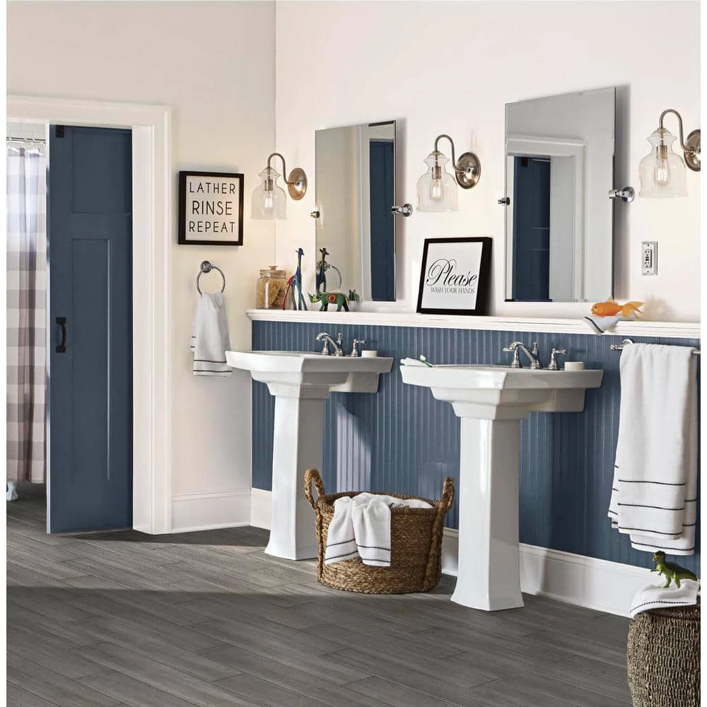 Lifeproof Berkeley 7 mm T x 5.12 in. W x 36.22 in. L Waterproof Engineered Click Bamboo Flooring (15.45 sq. ft./case) 2 Lifeproof Berkeley 7 mm T x 5.12 in. W x 36.22 in. L Waterproof Engineered Click Bamboo Flooring (15.45 sq. ft./case) - Image 2