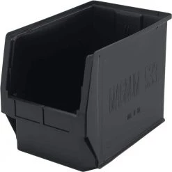 Magnum 13-Gal. Storage Tote in Black (3-Pack) by QUANTUM STORAGE SYSTEMS