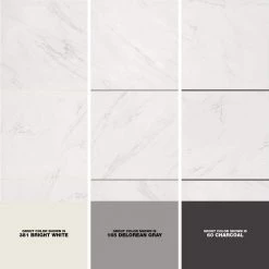 Lifeproof Carrara 18 in. x 18 in. Glazed Porcelain Floor and Wall Tile (17.6 sq. ft. / case) -Lifeproof Sales Store carrara lifeproof porcelain tile lp501818hd1p6 1d 1000