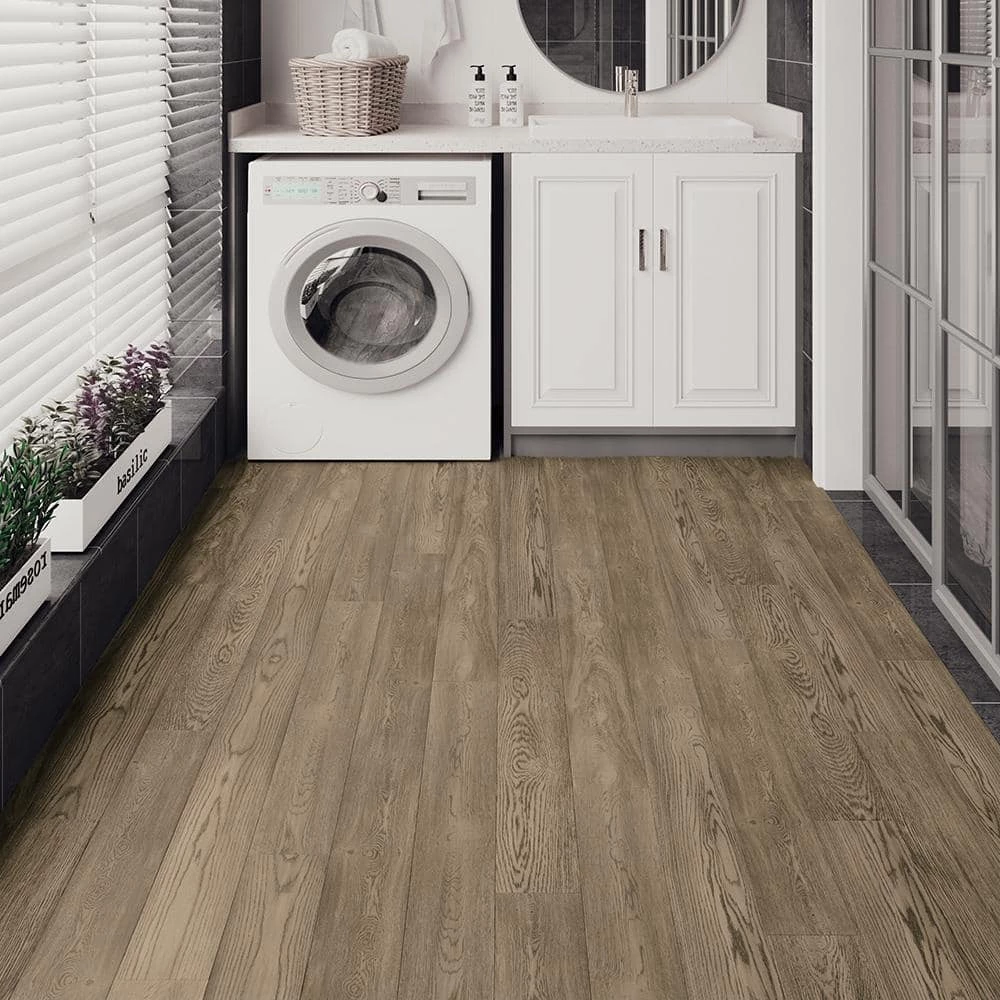 Lifeproof Cinder Cone Oak 7 mm T x 6.5 in. W x Varying Length Engineered Waterproof Hardwood Flooring (21.80 sq. ft./case) 2 Lifeproof Cinder Cone Oak 7 mm T x 6.5 in. W x Varying Length Engineered Waterproof Hardwood Flooring (21.80 sq. ft./case) - Image 2