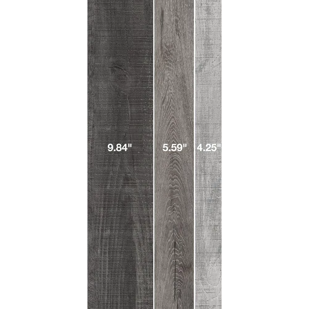 Lifeproof Multi-Width Distressed Wood Click Lock Luxury Vinyl Plank Flooring (19.53 sq. ft./case) 10 Lifeproof Multi-Width Distressed Wood Click Lock Luxury Vinyl Plank Flooring (19.53 sq. ft./case) - Image 10