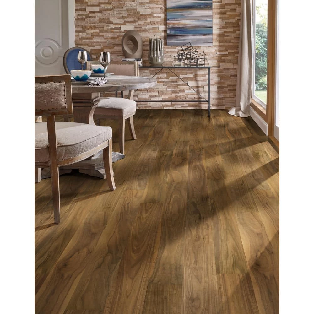 Lifeproof Gannett Peak Walnut 6.5 in. W x Varying Length Engineered Click Waterproof Hardwood Flooring (21.67 sq. ft./Case) 2 Lifeproof Gannett Peak Walnut 6.5 in. W x Varying Length Engineered Click Waterproof Hardwood Flooring (21.67 sq. ft./Case) - Image 2