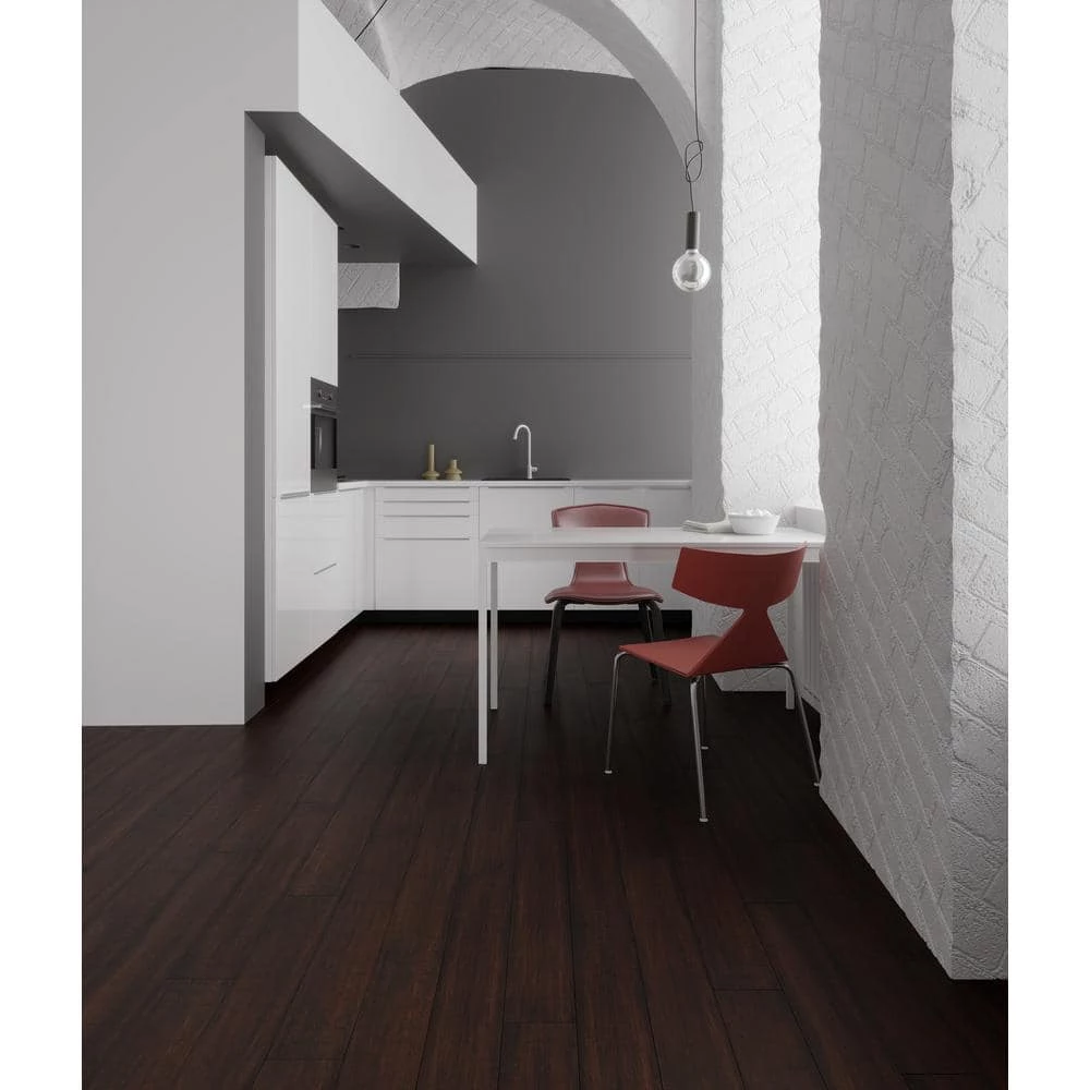 Lifeproof Gilroy 7 mm T x 5.12 in. W x 36.22 in. L Waterproof Engineered Click Bamboo Flooring (15.45 sq. ft./case) 2 Lifeproof Gilroy 7 mm T x 5.12 in. W x 36.22 in. L Waterproof Engineered Click Bamboo Flooring (15.45 sq. ft./case) - Image 2