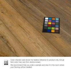 Lifeproof Golden Larch Oak 7.13 in. W x 48.03 in. L Waterproof High Traffic Luxury Vinyl Plank Flooring (19.05 sq. ft./case) -Lifeproof Sales Store golden larch lifeproof vinyl plank flooring hlvspc024 c 1d 1000