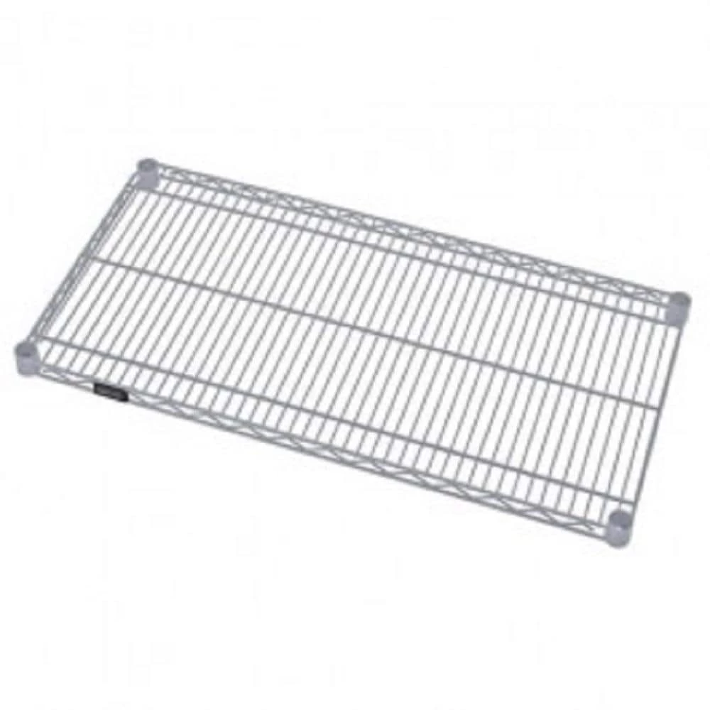 Gray 1-Tier Heavy-Duty Epoxy Wire Industrial Shelf (24 in. W x 30 in. D x 1 in. H) by QUANTUM STORAGE SYSTEMS 1 Gray 1-Tier Heavy-Duty Epoxy Wire Industrial Shelf (24 in. W x 30 in. D x 1 in. H) by QUANTUM STORAGE SYSTEMS