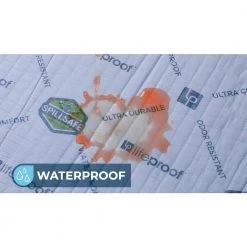 Lifeproof 1/2 in. Thick Premium Comfort Foam Carpet Pad with Double-Sided, Waterproof, SpillSafe Membrane -Lifeproof Sales Store lifeproof carpet padding 100502850 04 1f 1000