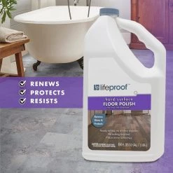 Lifeproof 64 oz. Resilient Floor Low Gloss Polish 9 Lifeproof 64 oz. Resilient Floor Low Gloss Polish -Lifeproof Sales Store lifeproof hard surface cleaners 00385106 31 1000