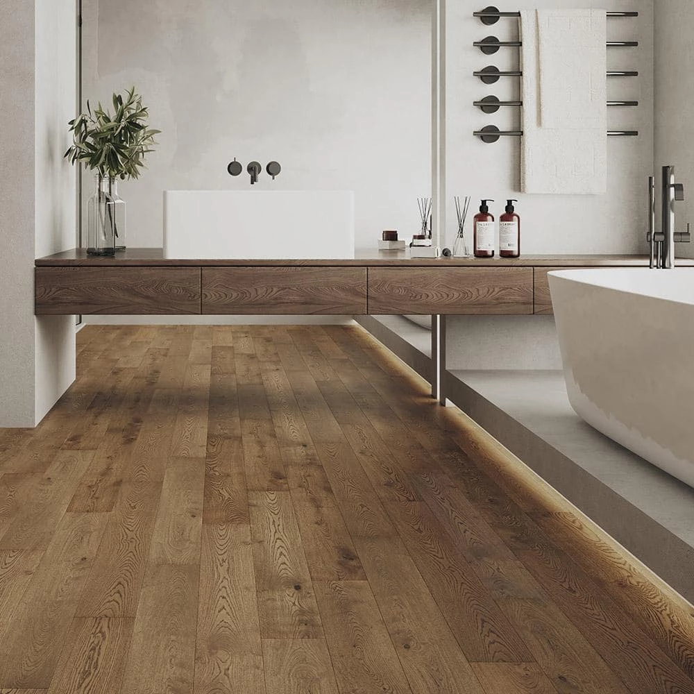 Lifeproof Oconee Oak 7 mm T x 6.5 in. W x Varying Length Engineered Click Waterproof Hardwood Flooring (21.80 sq. ft./case) 2 Lifeproof Oconee Oak 7 mm T x 6.5 in. W x Varying Length Engineered Click Waterproof Hardwood Flooring (21.80 sq. ft./case) - Image 2