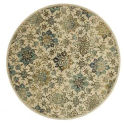 Lifeproof Isabella Oyster 8 ft. x 8 ft. Abstract