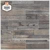 Lifeproof Pewter Wood 6 in. x 24 in. Glazed Porcelain Floor and Wall Tile (14.55 sq. ft. / case)