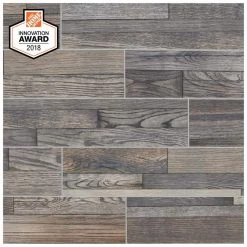 Lifeproof Pewter Wood 6 in. x 24 in. Glazed Porcelain Floor and Wall Tile (14.55 sq. ft. / case)