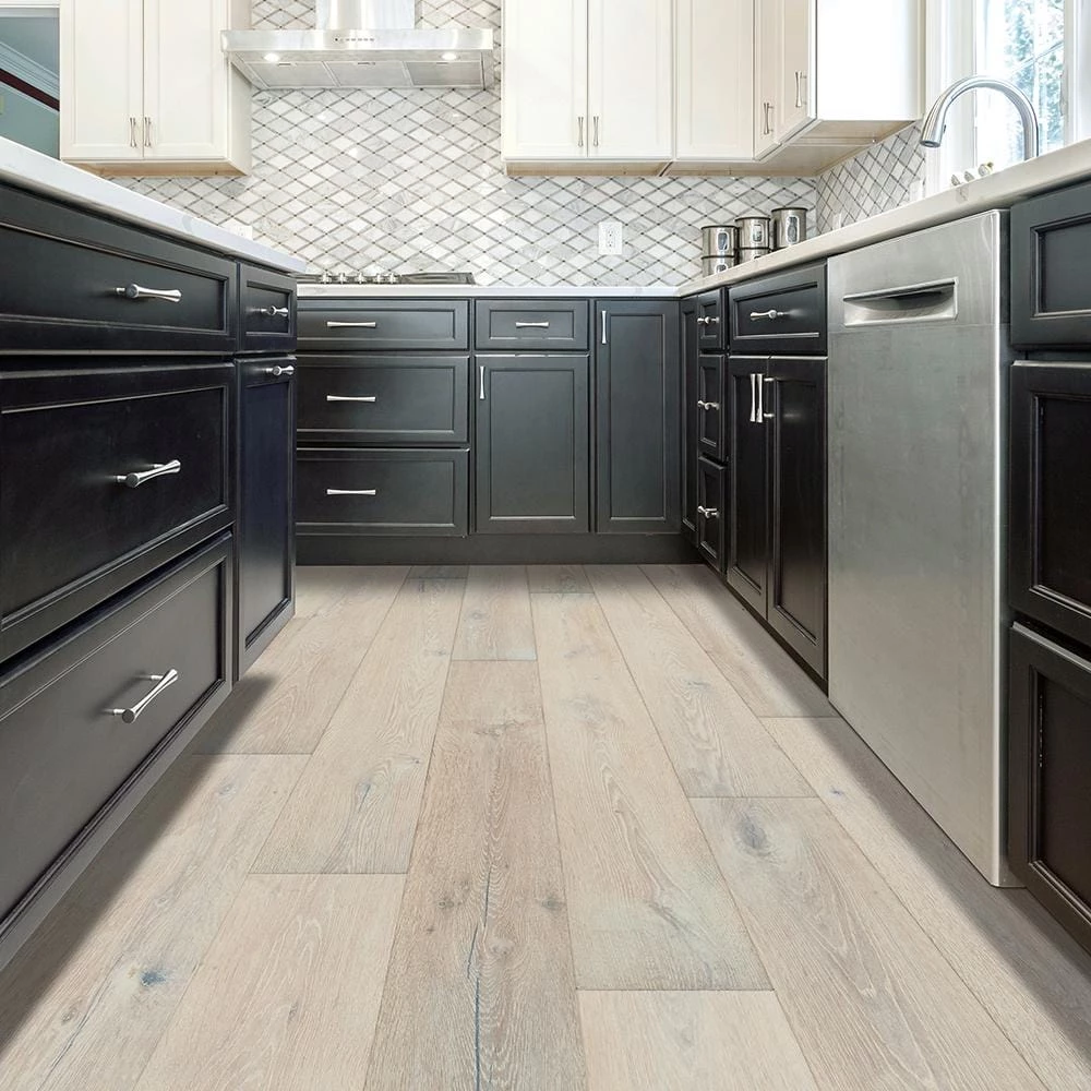 Lifeproof Shining River Oak 7mm Thick x 6.5 in. Wide x Varying Length Waterproof Engineered Hardwood Flooring (19.50 sq.ft.) 4 Lifeproof Shining River Oak 7mm Thick x 6.5 in. Wide x Varying Length Waterproof Engineered Hardwood Flooring (19.50 sq.ft.) - Image 4