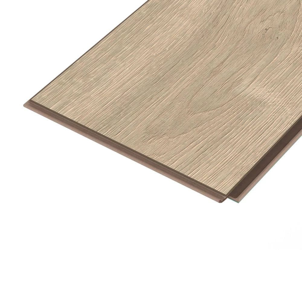 Lifeproof Stony Plain Oak 14 mm T x 7.56 in. W Waterproof Laminate Wood Flooring (13.29 sq. ft./Case) 7 Lifeproof Stony Plain Oak 14 mm T x 7.56 in. W Waterproof Laminate Wood Flooring (13.29 sq. ft./Case) - Image 7