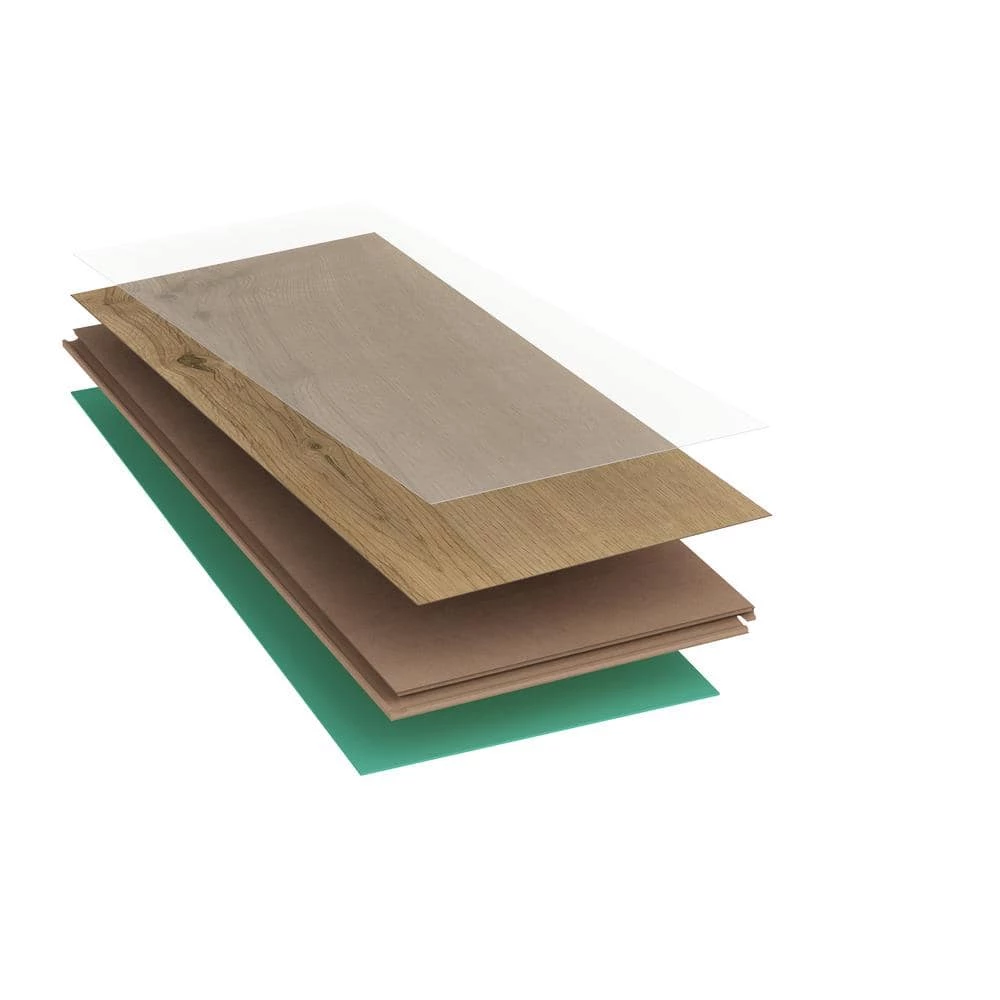 Lifeproof Thistle Creek Oak 14 mm T x 7.56 in. W Waterproof Laminate Wood Flooring (13.29 sq. ft./Case) 6 Lifeproof Thistle Creek Oak 14 mm T x 7.56 in. W Waterproof Laminate Wood Flooring (13.29 sq. ft./Case) - Image 6